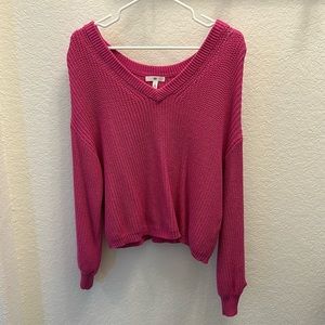 Pink BP sweater